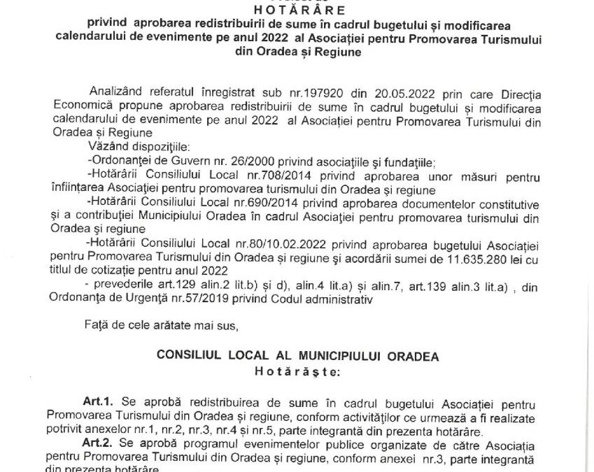 HCL 455/20.05.2022