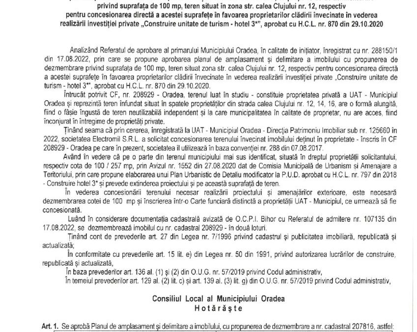 HCL 729/17.08.2022