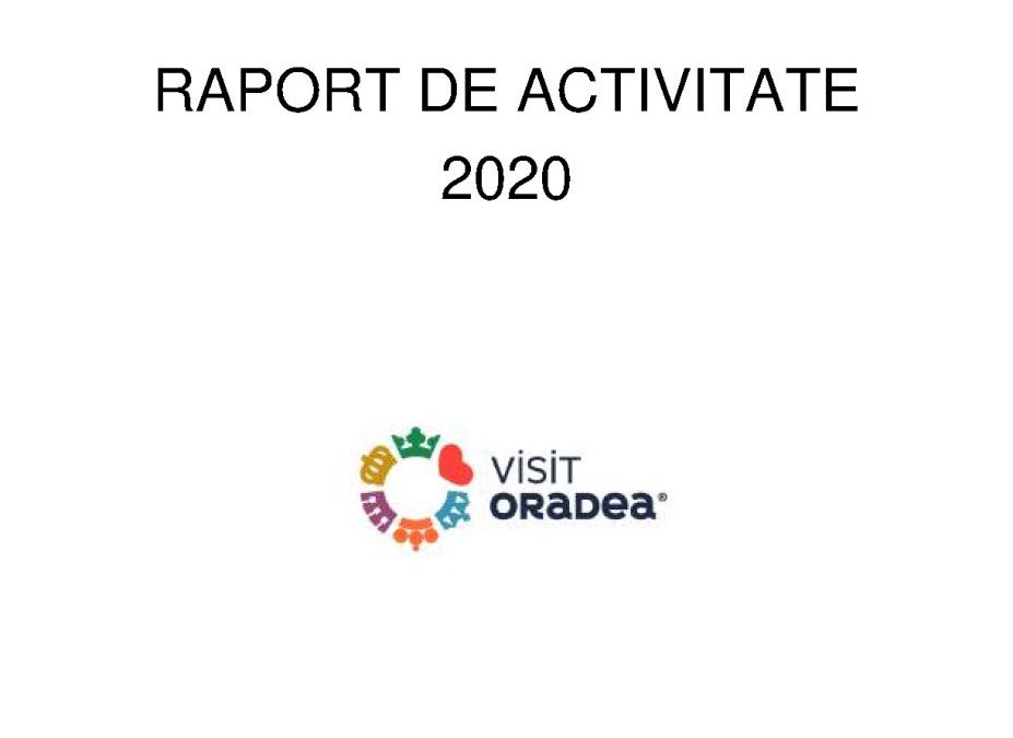 Raport de activitate 2020